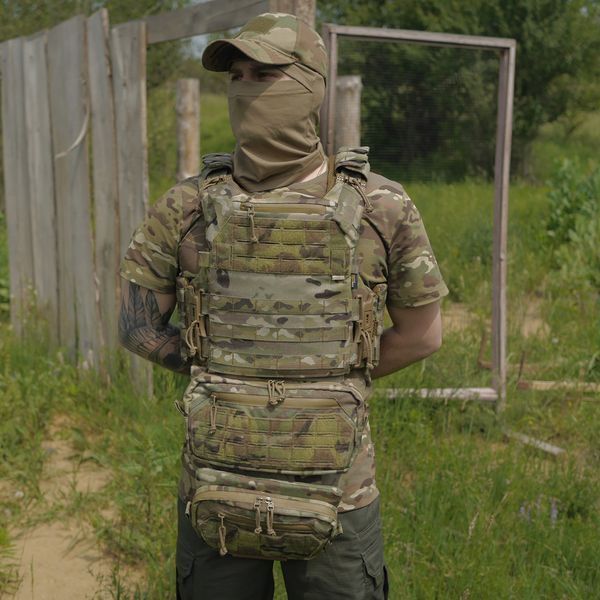 Плитоноска Militex Pro Series Multicam original USA - нового поколения S/M 11293 фото