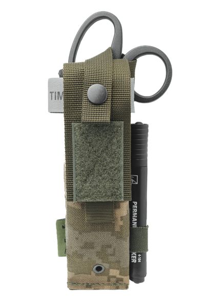 Турнікет Dnipro з підсумком (Тип-5), ножицями і маркером в комплекті, Піксель (Cordura) SG00118 фото
